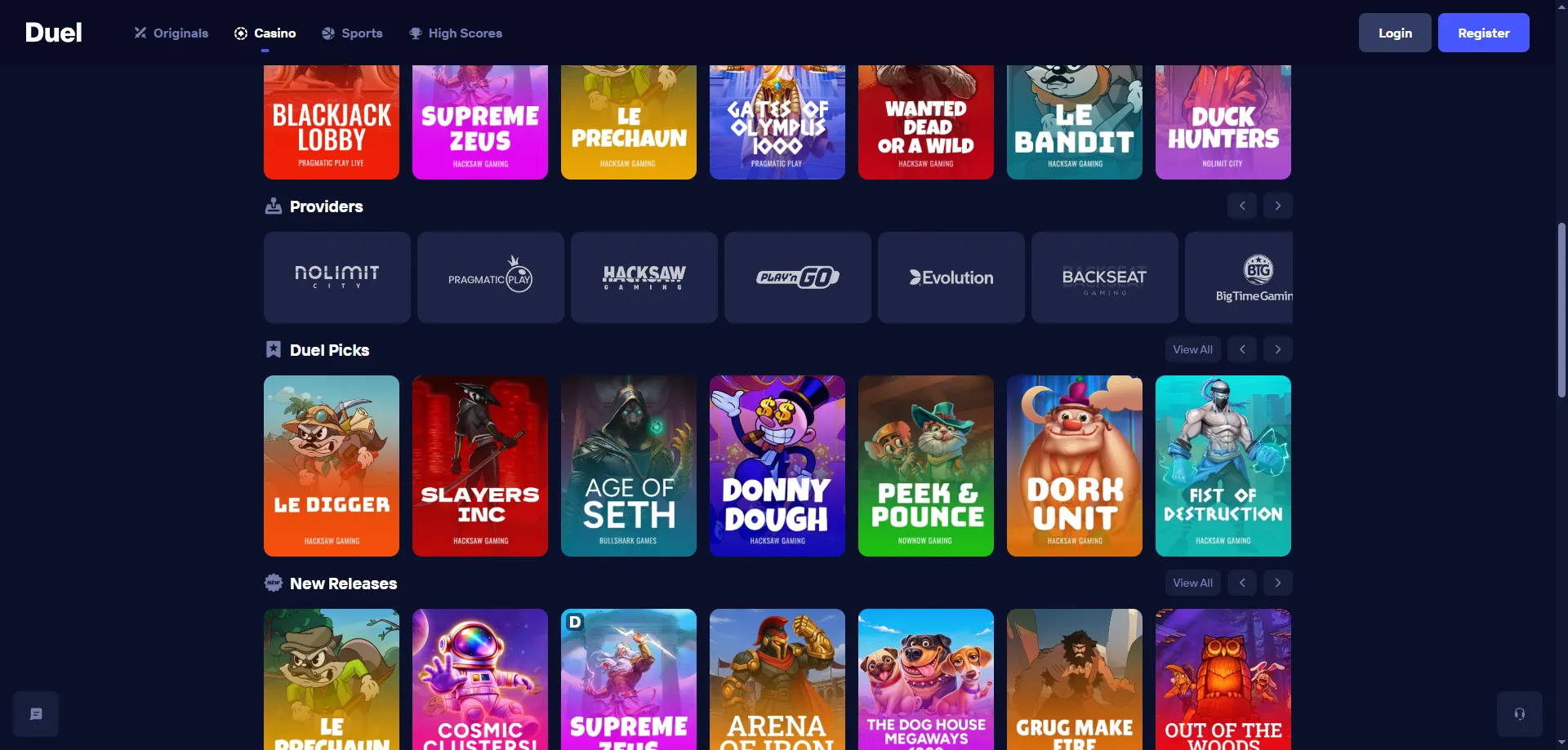 App móvil Duel Casino México — PWA para Android e iOS